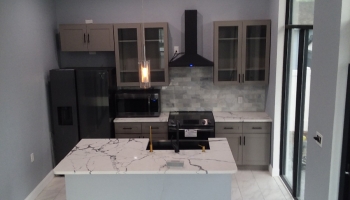 Kitchen With Backsplash