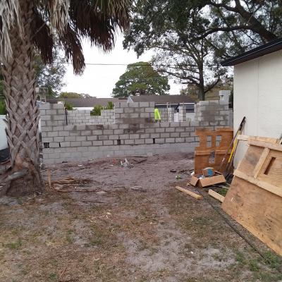 Concrete Block Walls 3