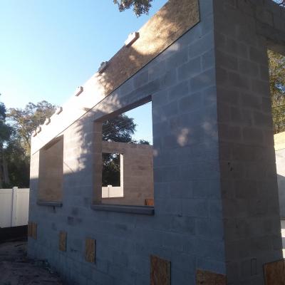 Ready To Fill The Walls And Top With Concrete